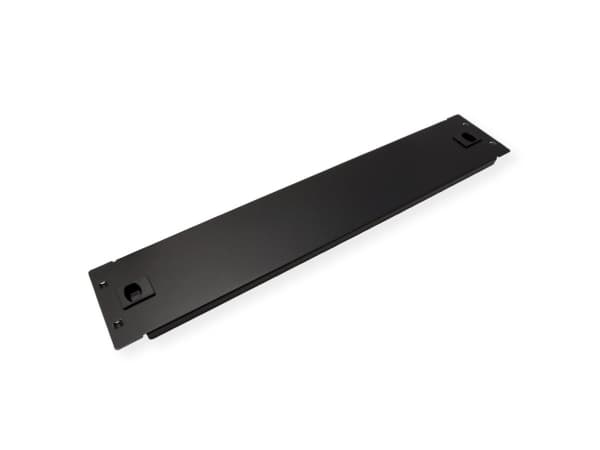 ROLINE 26.30.0001, Blindpanel, Sort, Stål, 2U, 48,3 cm (19"), 361,9 g