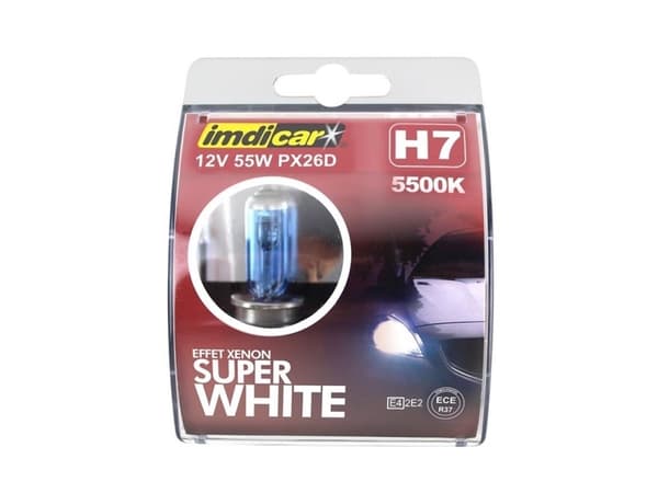 Imdicar Car Bulb H7 White 2 Pcs