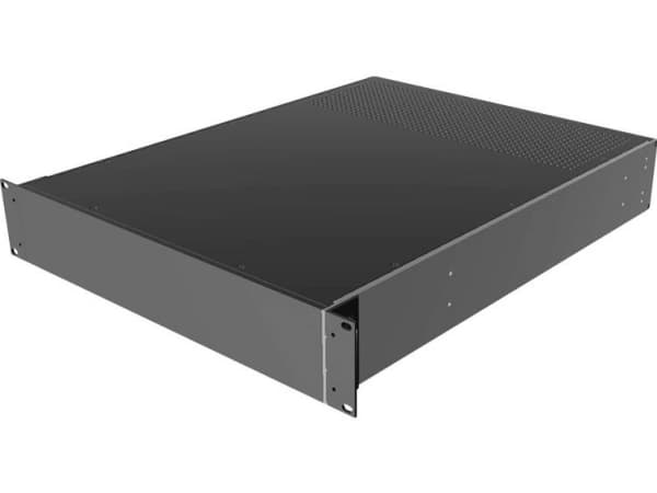 Hammond Electronics RM2U1922VBK 19 tuuman 19 tuuman teollisuuskaappi 2 U musta