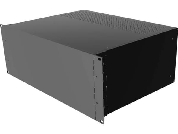 Hammond Electronics RM4U1913VBK 19 tuuman 19 tuuman teollisuuskaappi 4 U musta