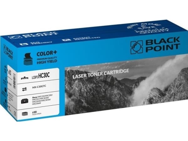 Black Point BLACK POINT (Black Point LCBPSHC30C laser toner, 6000 pages, cyan)