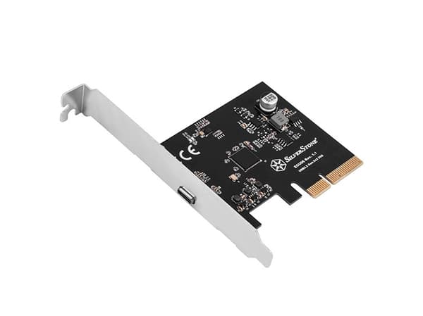 Silverstone ECU06, PCIe, USB 3.2 Gen 2 (3.1 Gen 2), Lavprofil, PCIe 3.1, 20 Gbit/sek., 0 - 85 °C
