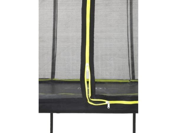 EXIT Silhouette trampoline - Ø: 366 cm. - Svart - Inkl. Sikkerhetsnett