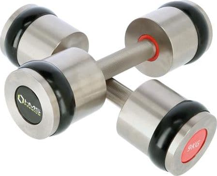 Krom manualer 2x9kg, silikonelementer HMS HH09