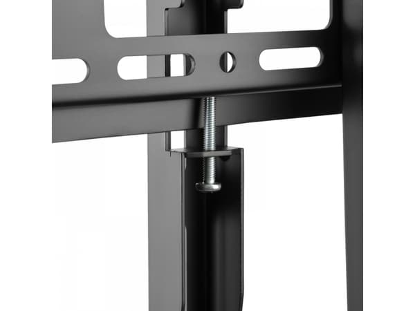V7 TVCART3, 152,4 cm (60"), 2,67 m (105"), 200 x 200 mm, 1000 x 600 mm, Stål, Sort