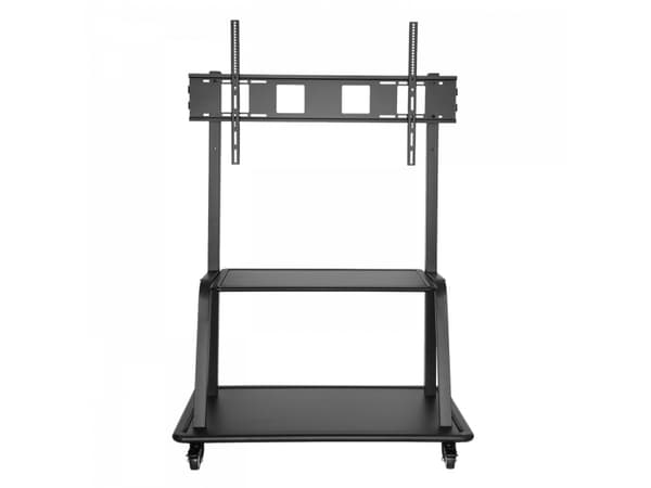 V7 TVCART3, 152,4 cm (60"), 2,67 m (105"), 200 x 200 mm, 1000 x 600 mm, Stål, Sort