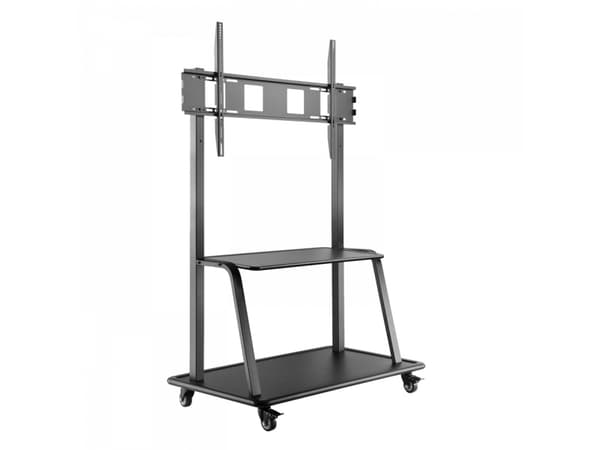 V7 TVCART3, 152,4 cm (60"), 2,67 m (105"), 200 x 200 mm, 1000 x 600 mm, Stål, Sort Sort