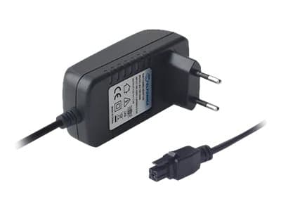 Teltonika - Strømadapter - AC 100-240 V - 18 watt - Europa - for Teltonika RUT360, RUTX08, RUTX09, RUTX10, RUTX11, RUTX50, RUTXR1 Sort