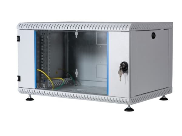 EFB Elektronik 691715VGR.60, Veggmonterbar hylle, 15U, 50 kg, Grå