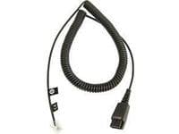Jabra - Headset-kabel - Snabburkoppling till RJ-10 hane - 2 m