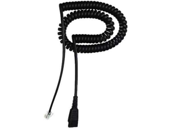 Jabra - Headset-kabel - Snabburkoppling till RJ-10 hane - 2 m