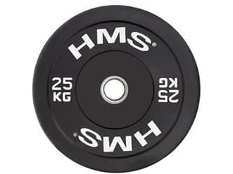 HMS Olympic plate BBR20 Bumper 20 kg svart (17-61-018)