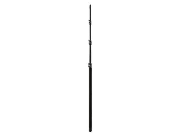 König &amp; Meyer 23765, 3/8", teleskopisk, 1,04 kg, aluminium, svart