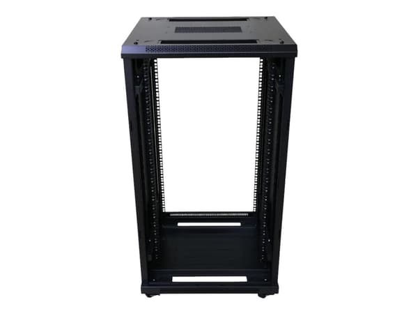 Extralink - Rack skåp - golvstående - svart - 27U - 19"