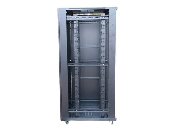 Extralink - Rack skåp - 800x1000 mm - golvstående - svart - 42U - 19"