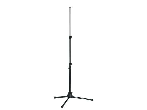 König & Meyer 19900-300-55, Varsimikrofonin teline, Kolmijalkateline, Musta, Terästä, Terästä, 3/8"