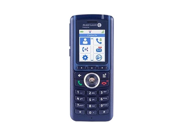 Alcatel-Lucent Enterprise 8234 - Trådløs digitaltelefon - IP-DECT\GAP - treveis anropskapasitet - blå