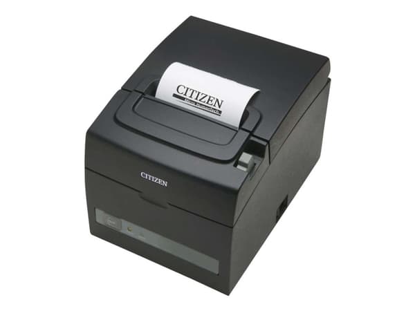 Citizen CT-S310II - Kvitteringsskriver - tofarget (monokrom) - termolinje - Rull (8 cm), Rull (5,8 cm) - 203 dpi - inntil 160 mm/sek - USB, seriell - Sort