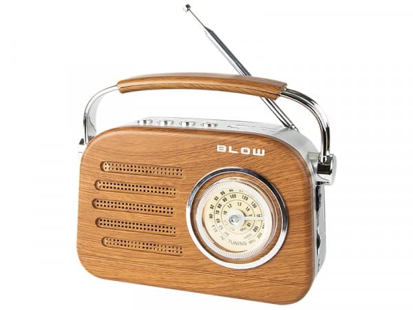 BLOW 77-532#, Kannettava, Analoginen, AM,FM, 87,5 - 108 MHz, 530 - 1600 kHz, Puu