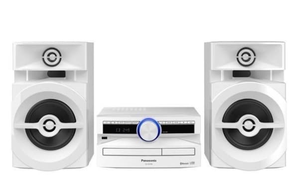 Panasonic SC-UX100, Kodin miniaudiojärjestelmä, Valkoinen, 300 W, 2-suuntainen, 13 cm, 5 cm