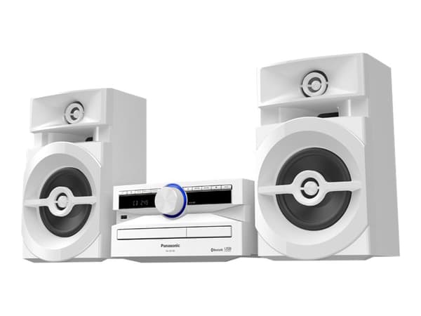 Panasonic SC-UX100 - Mini System - 300 Watt (Totalt) - hvit Hvit