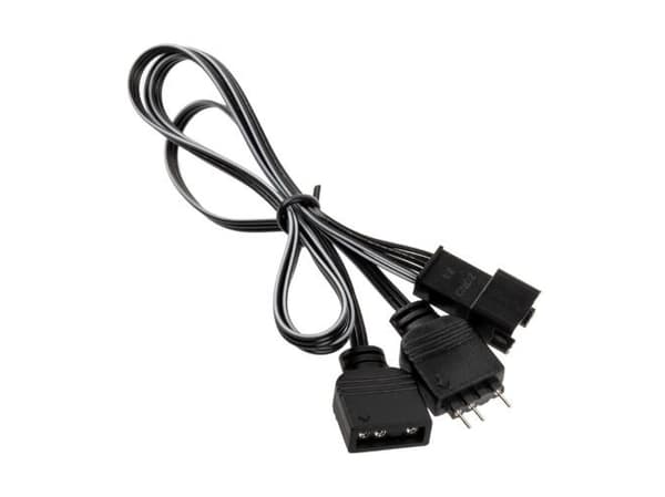 Kolink Inspire L1 ARGB LED Strip - 30cm, Universal, LED-list, Svart, Multifärg, LED, 3-pin
