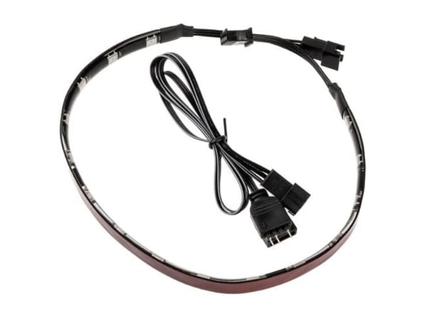 Kolink Inspire L1 ARGB LED Strip - 30cm, Universal, LED-list, Svart, Multifärg, LED, 3-pin