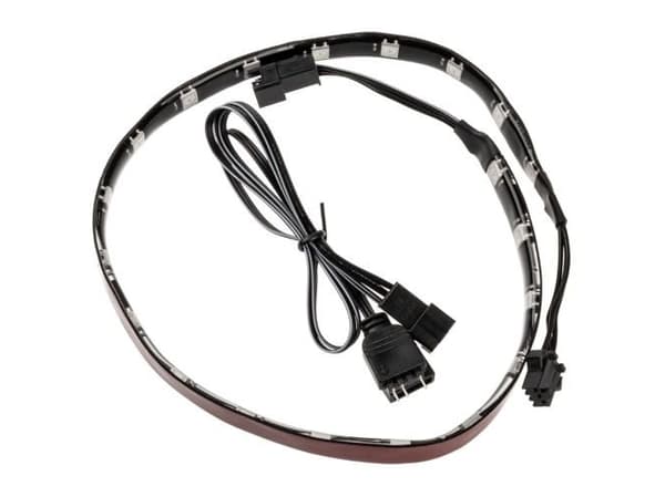 Kolink PGW-AC-KOL-038, Universal, LED-list, Svart, Multifärg, LED, 3-pin