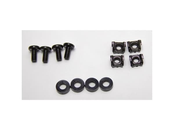 Inter-Tech SW-420/600 - Hylla för rack - RAL 9005 - 1U - 19"