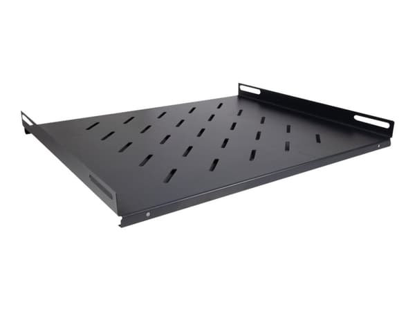 Inter-Tech SW-420/600 - Hylla för rack - RAL 9005 - 1U - 19"