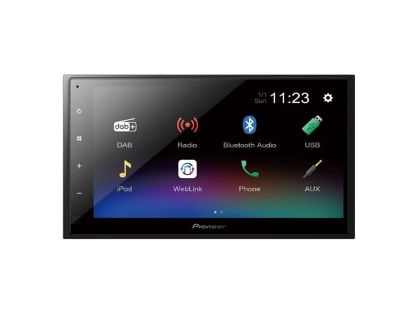 Pioneer DMH-A340DAB Bilradio med Bluetooth / DAB+