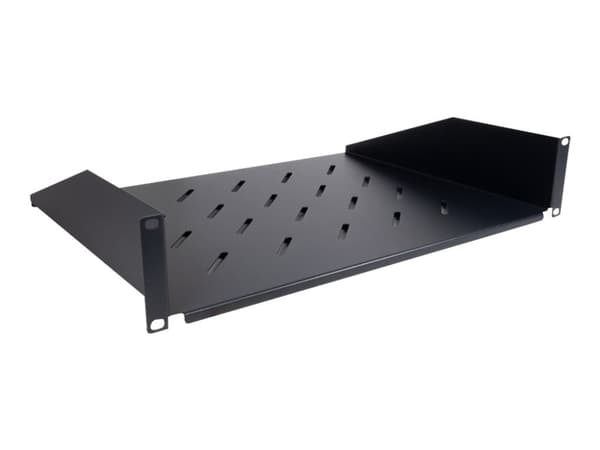 Inter-Tech SW-2U-350 - Hylla för rack - RAL 9005 - 2U - 19"