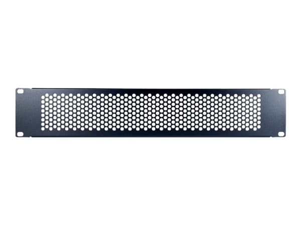 Inter-Tech PINHOLE APERTURE - Blindplate - RAL 9005 - 2U - 19"