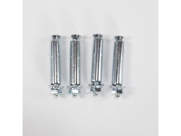 Inter-Tech - Brakettsett (vertikal) - veggmonterbar - RAL 9005 - 6U - 19"