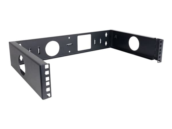 Inter-Tech - Brakettsett (horisontal) - veggmonterbar - RAL 9005 - 2U - 19"