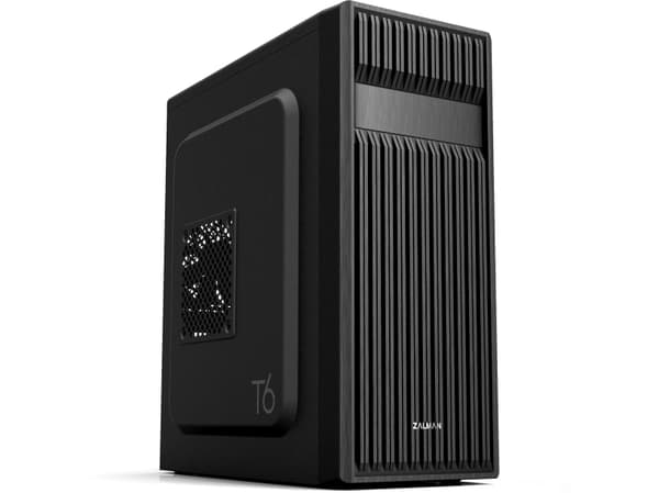 Zalman T6, Midi Tower, PC, Plast, Stål, Svart, ATX,Micro ATX,Mini-ITX, 16,5 cm