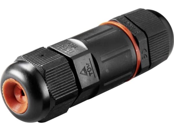 TRU COMPONENTS TC-9202488 Stikhus Adapter, lige 1 stk