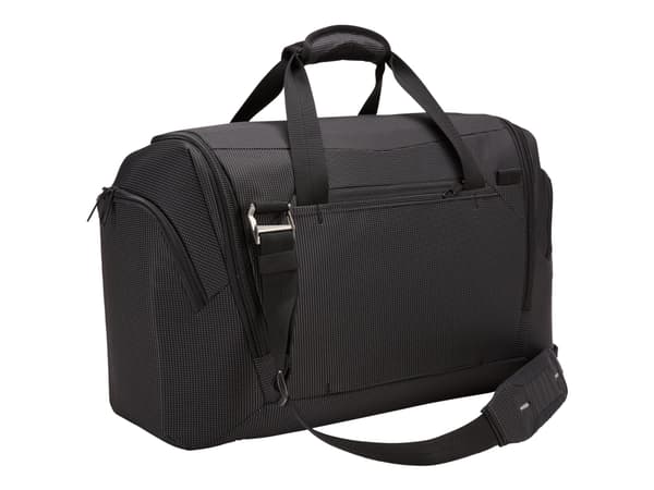 Thule Crossover 2 C2CD-44 Black, Resehandväska, Svart, Svart, Nylon, Frontficka, Sidoficka, Nätficka