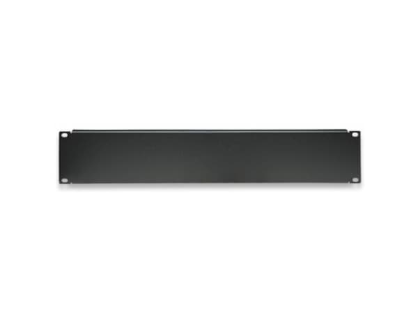 Techly 2U maskeringspanel for 19" stativskap Svart (I-CASE BLANK-2-BK)
