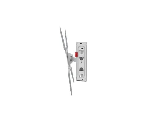 Barkan 3400LW - Konsol - fullständig rörelse - för TV - vit, svart metallic - skärmstorlek: 32"-70" - monteringsgränssnitt: upp till 600 x 400 mm - v