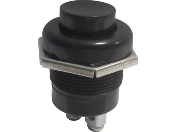 TRU COMPONENTS 1587793 Bil-trykknap TC-A2-5A 24 V/DC 10 A 1 x Off/(On) Tastende 1 stk