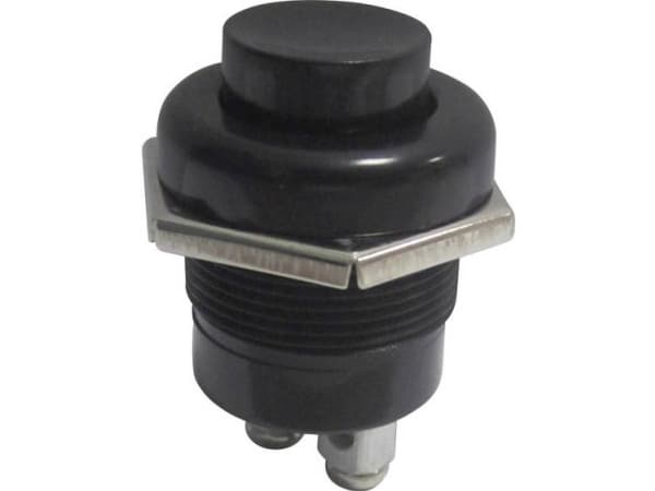 TRU COMPONENTS 1587793 Bil-trykknap TC-A2-5A 24 V/DC 10 A 1 x Off/(On) Tastende 1 stk