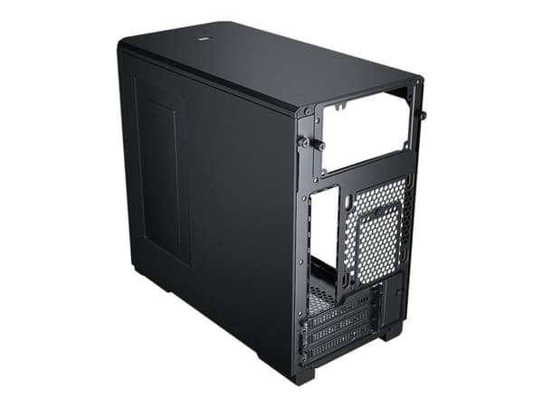 Phanteks Eclipse P200A - Mini-ITX-torn - genomskinlig sidopanel (härdat glas) - ingen strömförsörjning - svart - USB/ljud