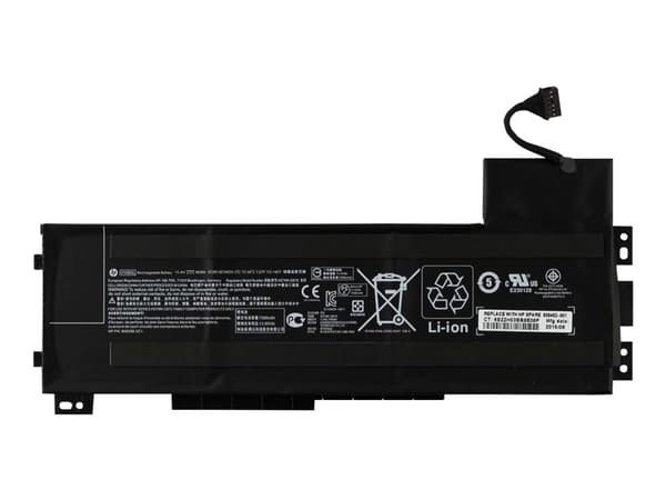 HP - Batteri för bärbar dator - litiumjon - 9-cells - 2.635 Ah - 90 Wh - för ZBook 15 G3 Mobile Workstation, 15 G4 Mobile Workstation