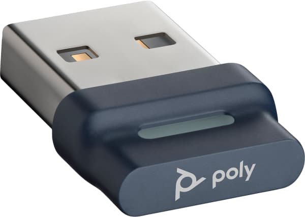 POLY BT700, USB Type-A, Bluetooth, Nettverk, Status, 50 m, 21,2 mm, 15,4 mm
