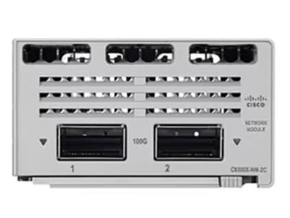 Cisco Catalyst 9300 Series Network Module - Expansionsmodul - 40Gb Ethernet / 100Gb Ethernet QSFP x 2
