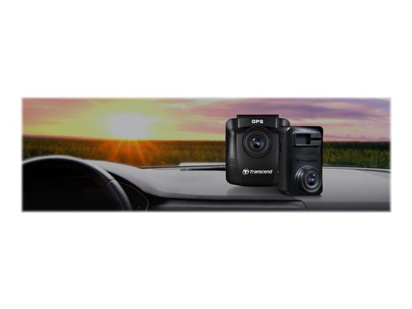 Transcend DrivePro 620, Full HD, 1920 x 1080 pikseliä, 140°, 60 fps, H.264, Musta