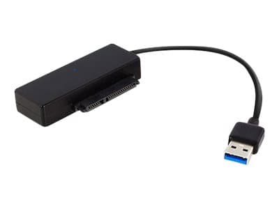 MicroConnect - SATA-adapter - Serial ATA 150/300/600 - SATA-kombo (hann) til USB-type A (hann) - svart