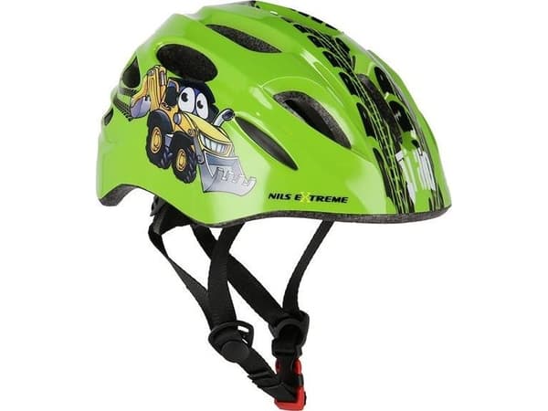 Nils Extreme Hjelm MTW01 Led grønn størrelse S