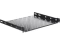 Miniatyrbild 5 av 5: Netrack Equipment Shelf - Hylla för rack - träkol, grafit - 1U - 19"